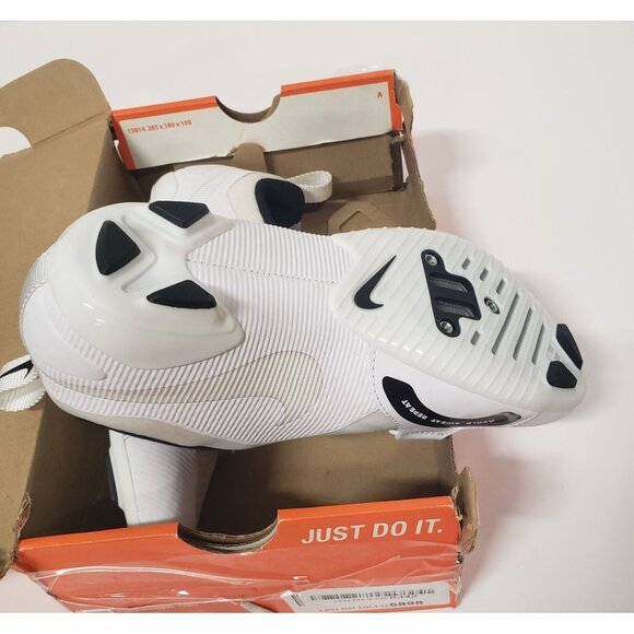 Nike Men's SuperRep Cycle Cycling Shoes in White/black - Size 10 - Picture 7 of 9